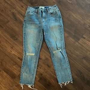 Pacsun Skinny Straight Crop Jeans 26